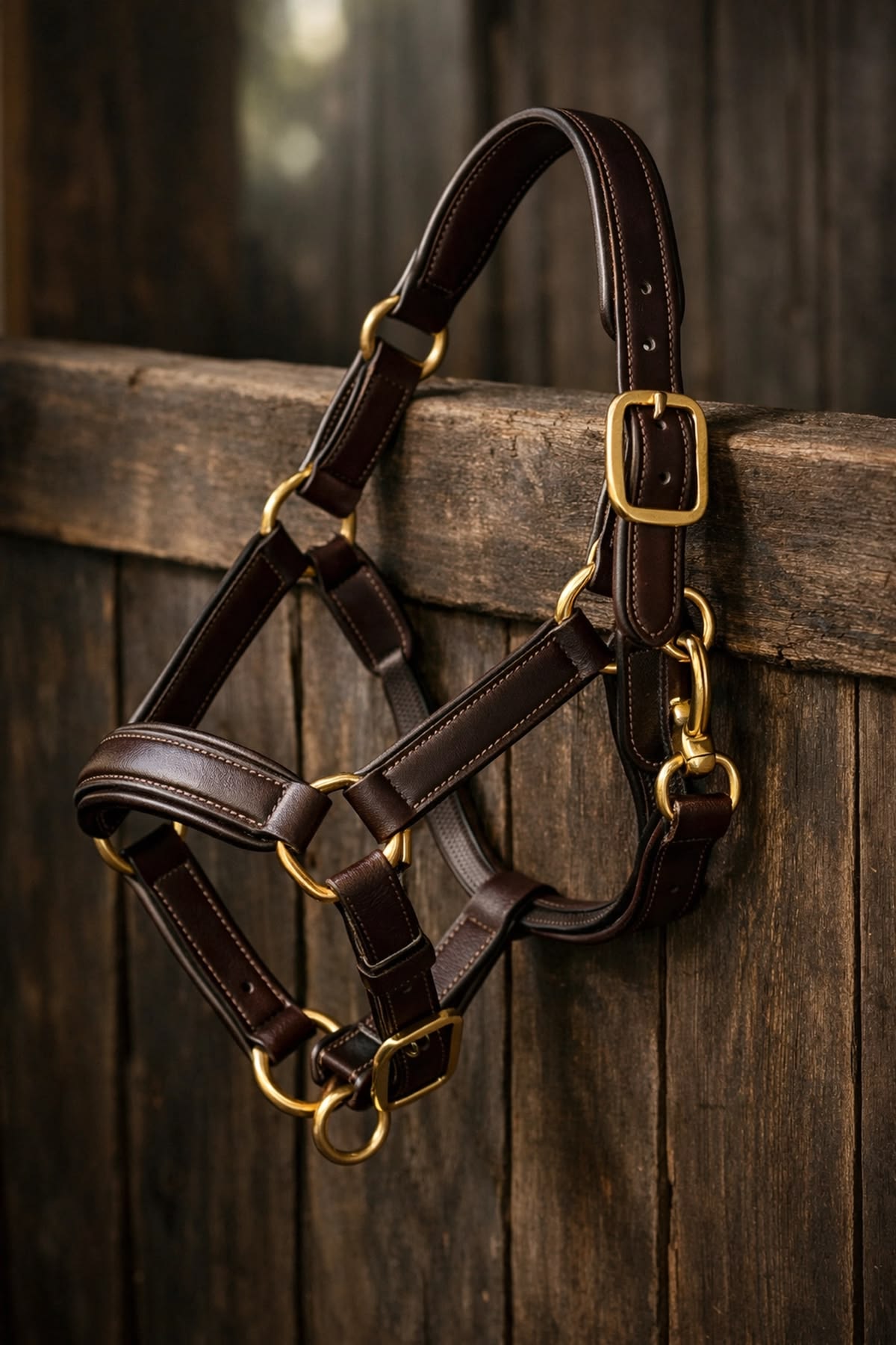 Custom Leather Halter